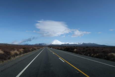 Weg zum Tongariro